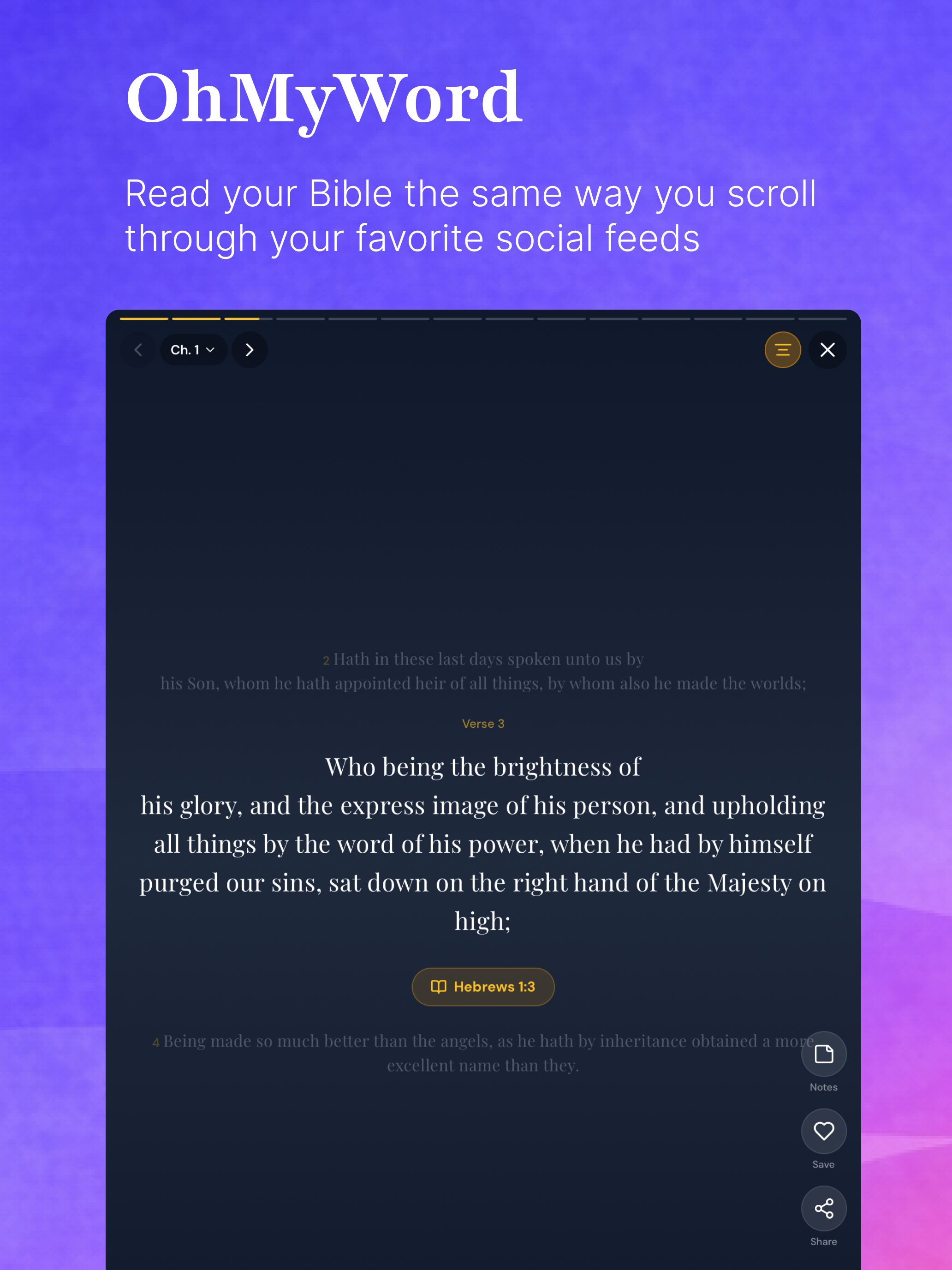 OhMyWord Bible App screenshot 6