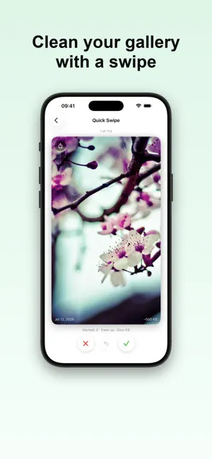 Fino: Swipe Photo Cleaner screenshot 1