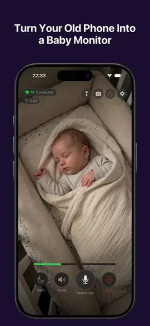 Baby Monitor Video — Slumberly screenshot 1