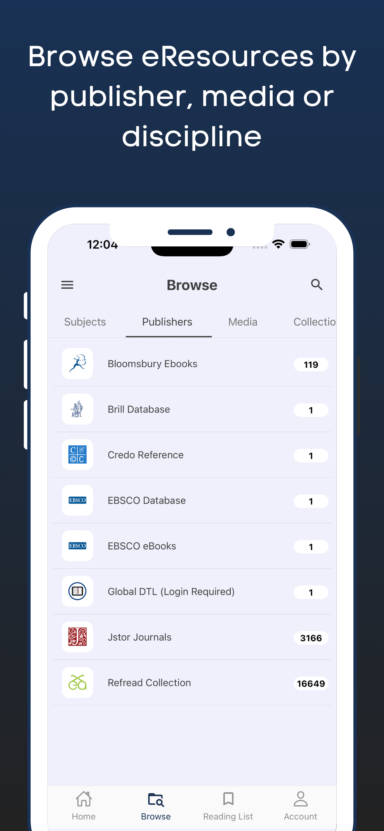 SAIACS eLibrary screenshot 3