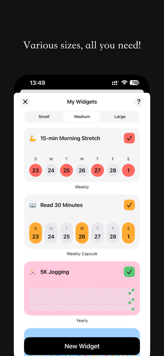 Lilith - Habit Widgets Screenshot 6 of 6