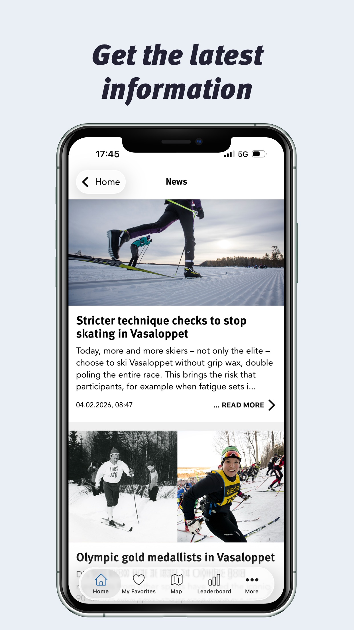 Screenshot 6 of The official Vasaloppet app