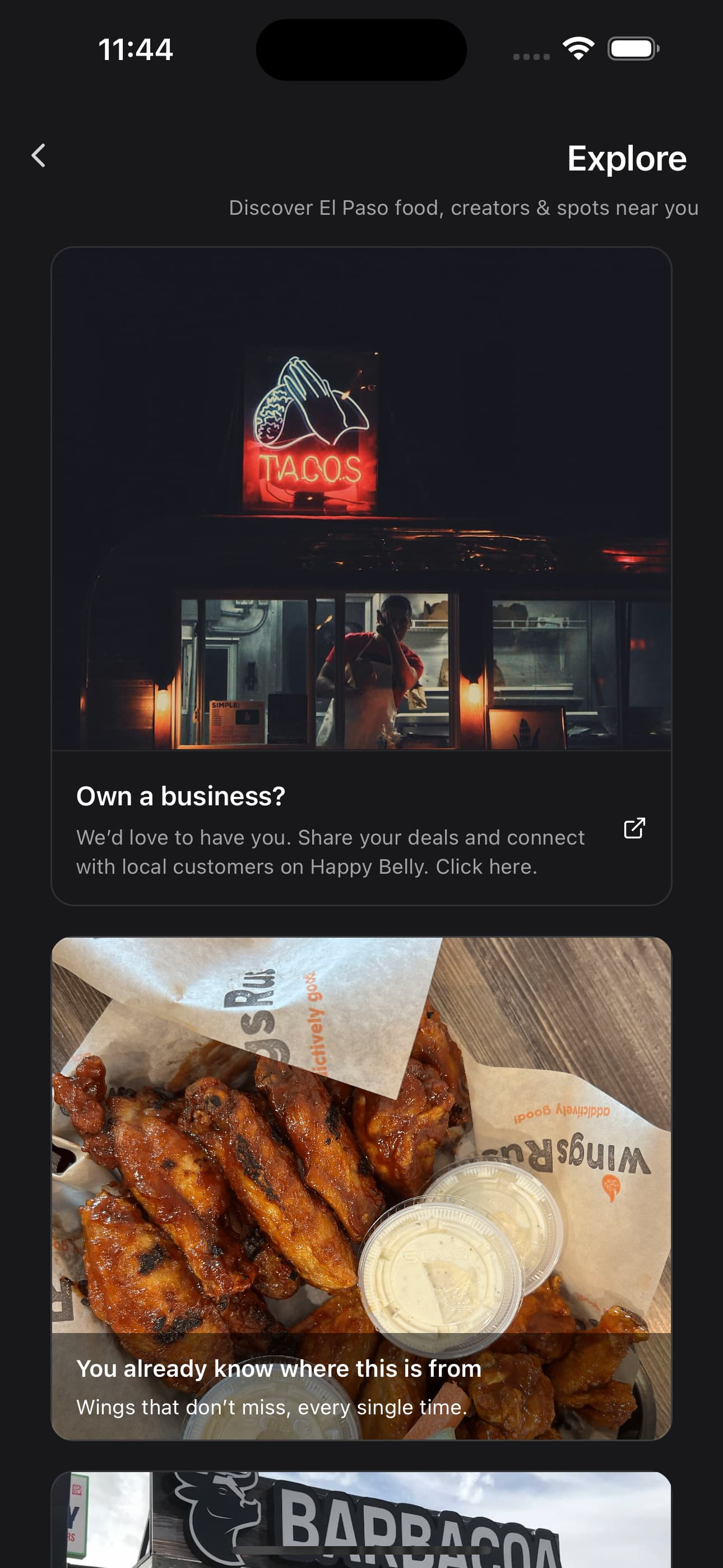Happy Belly – Local Deals
