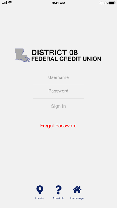 District 08 FCU Screenshot