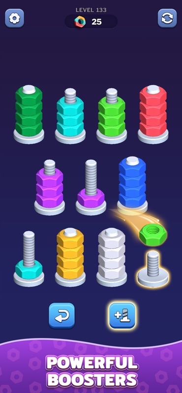 Nut Sort Games - Color Sorting screenshot 6