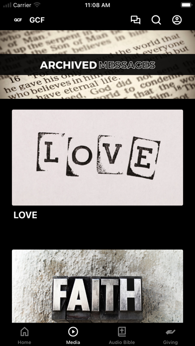 Gadsden Christian Fellowship iPhone screenshot 2 - Education app