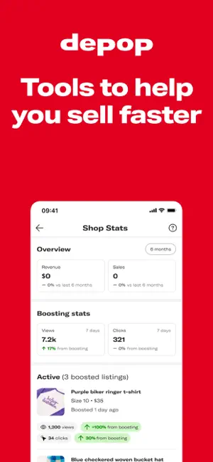 Depop - Buy & Sell Clothes iPhone screenshot 4