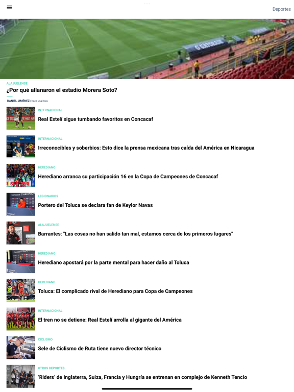 Screenshot #4 pour Teletica.com