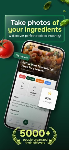 SnapChef AI Cooking screenshot