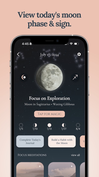 Luna Focus: Reflect & Grow
