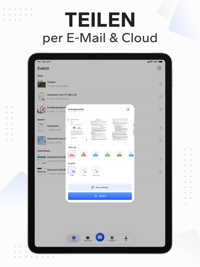 TinyScanner: Dokumente Scannen Screenshot