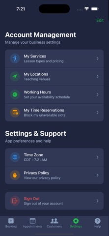 LessonMindr screenshot