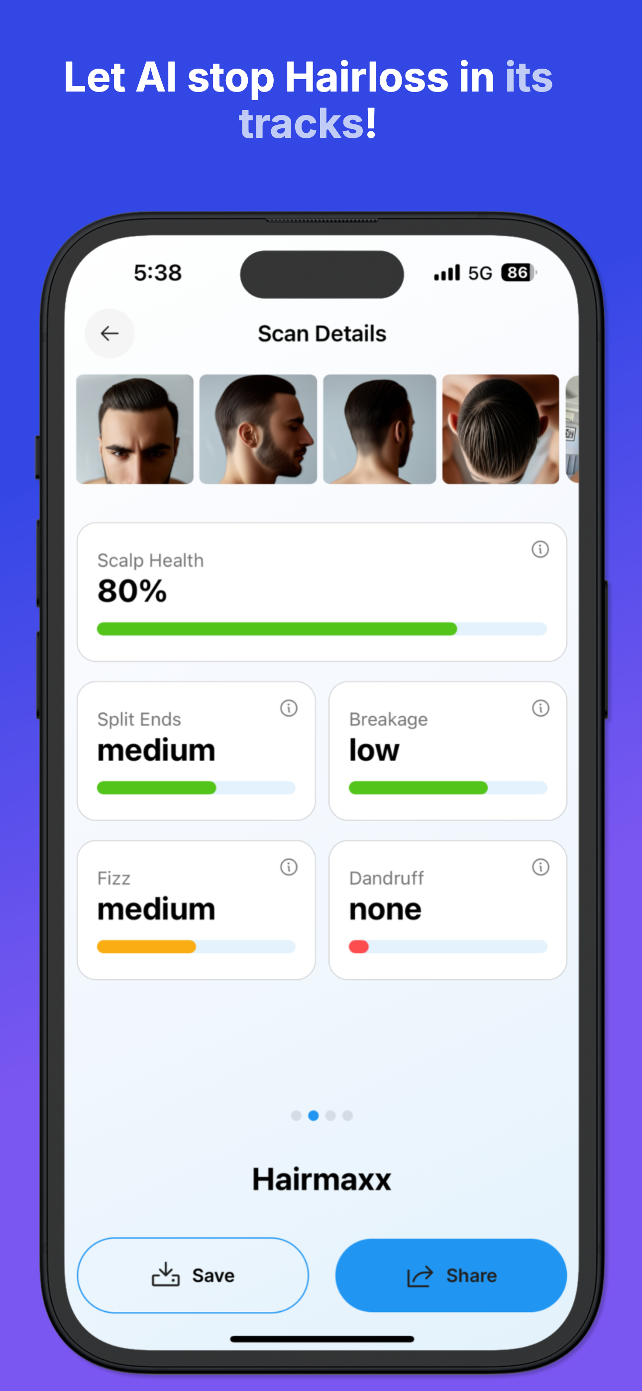 Hairmaxx: Health & Style Scan