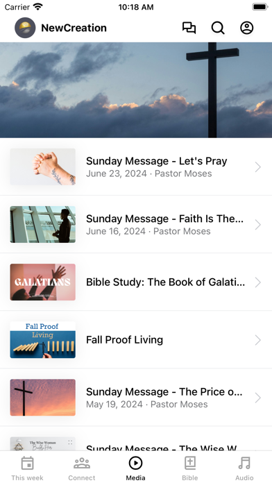 New Creation Church Toronto Screenshot