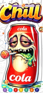 Meme Color: Paint by Number screenshot 2