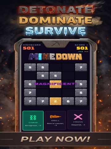MineDown iPad screenshot