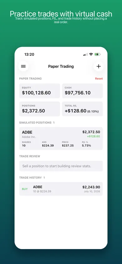Clean Stock screenshot 2