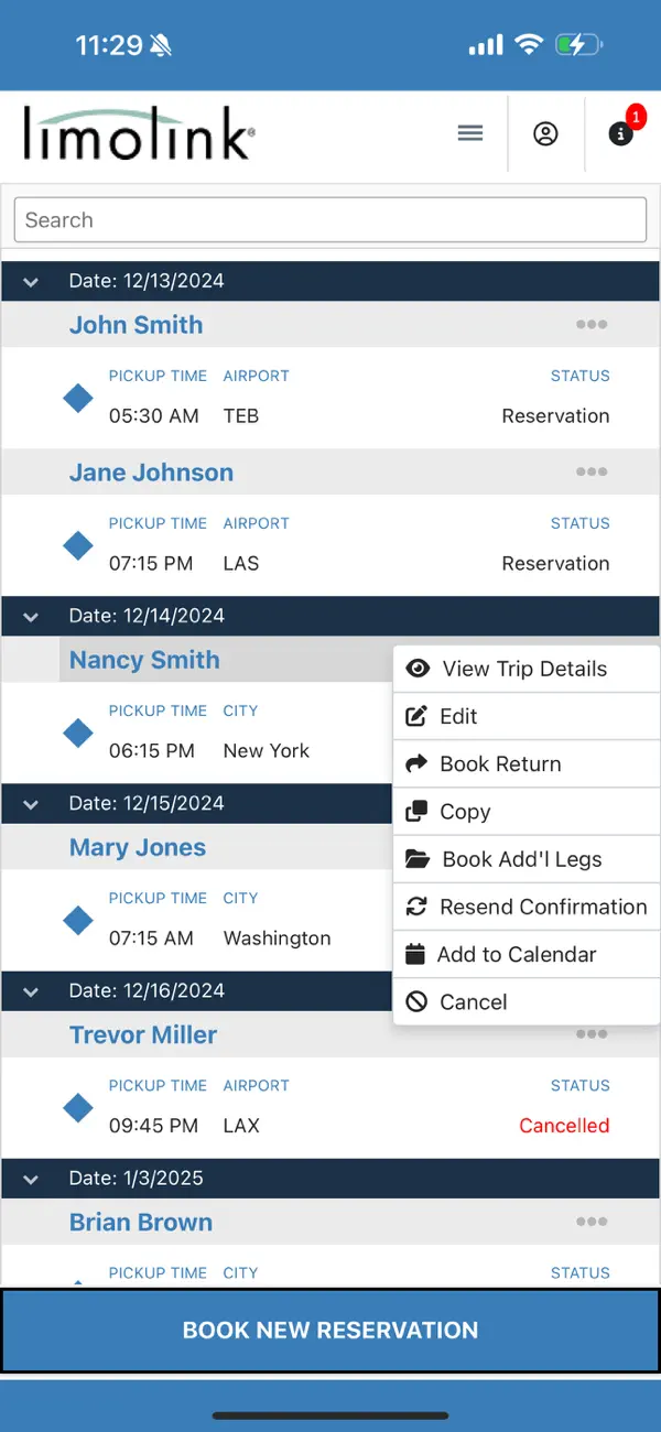 Screenshot #2 pour LimoLink Voyager