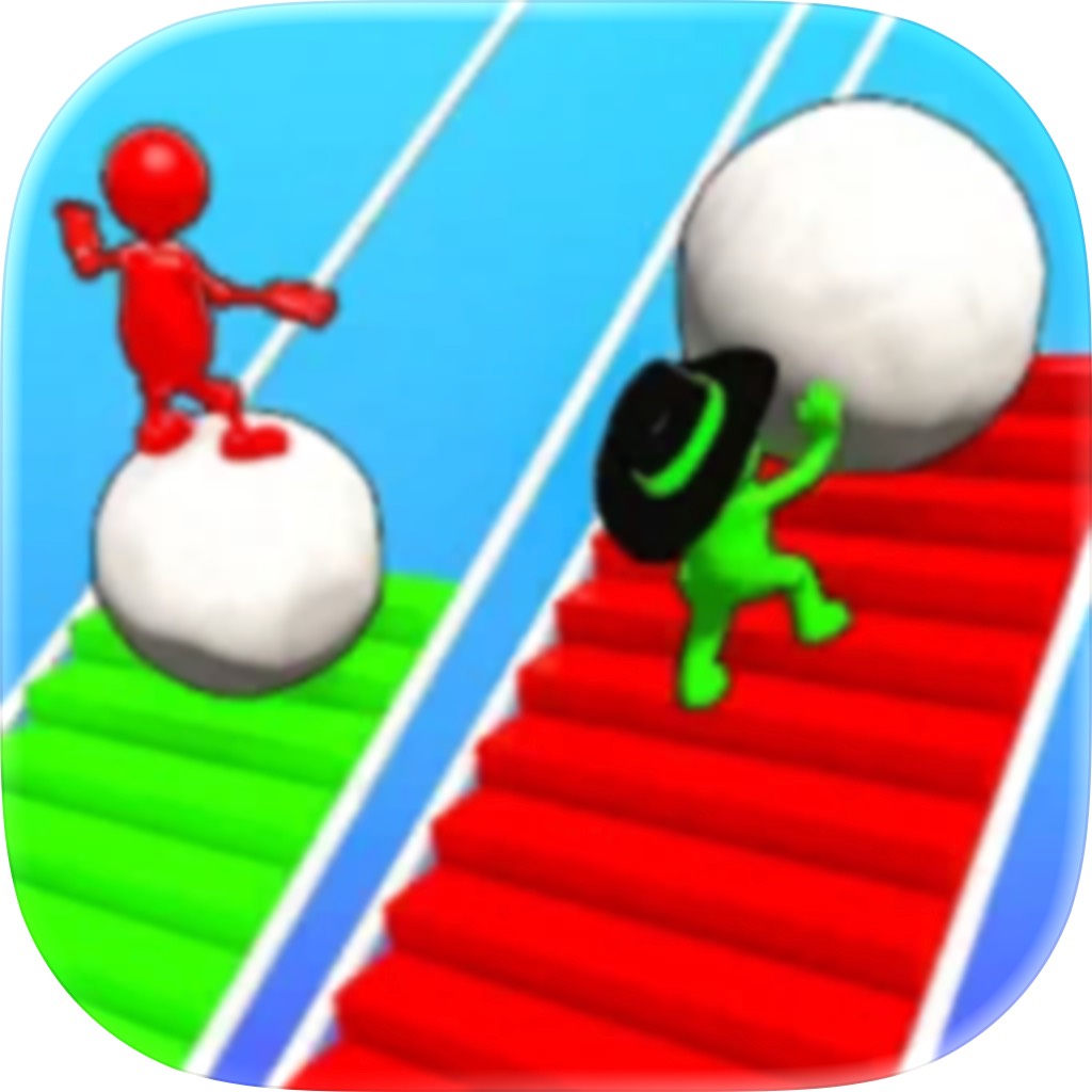 Apple App Store cover for Snow Sprint: 3D Race Rush