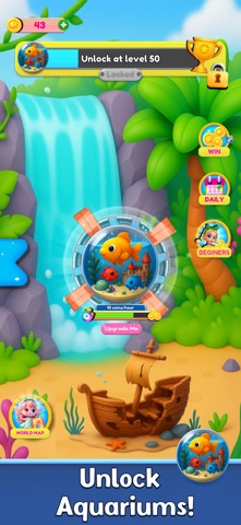 Oceanic Seaworld : Match3 Screenshot 5 of 8
