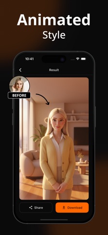 AI Photo Generator: Portrait screenshot