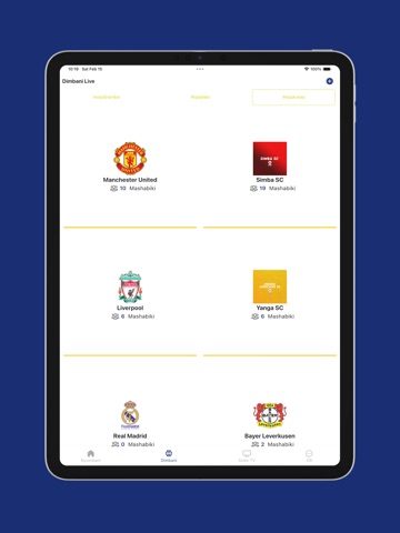 SodoApp iPad screenshot