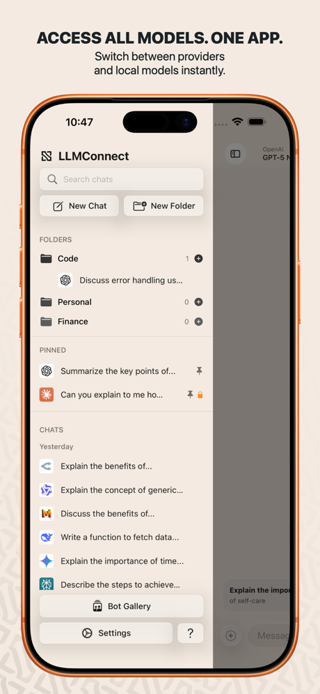 LLMConnect • AI Chat screenshot 2