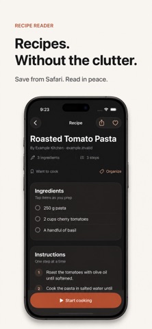 Recipe Reader for Safari Screenshot 1 of 4