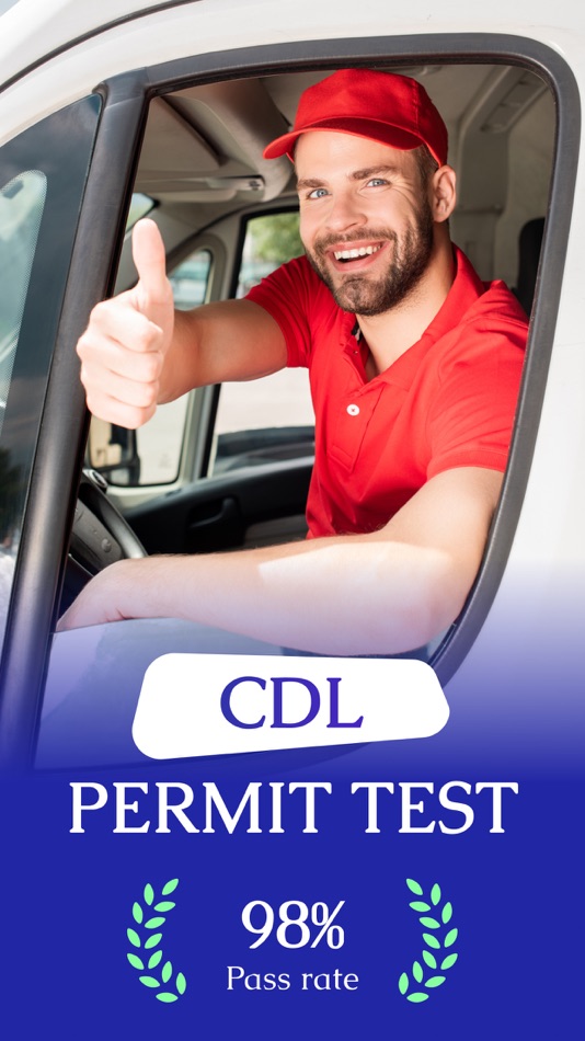 #1. CDL Permit Practice Test + (iOS) 由: Thi My Tam Truong