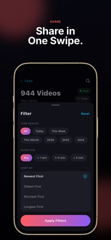 RollReel : Local Video Player Screenshot 6 of 6