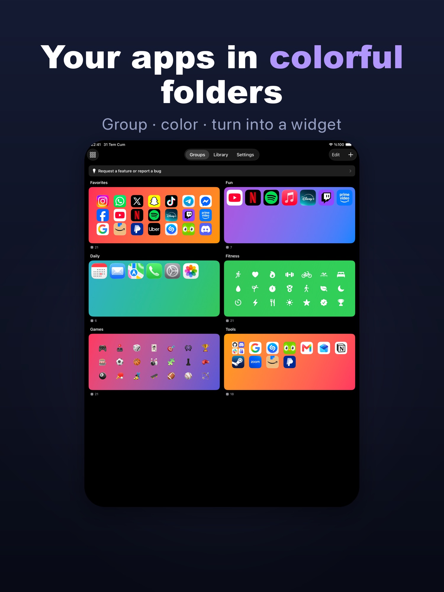 App Folder Launcher WidgetLoft screenshot 9