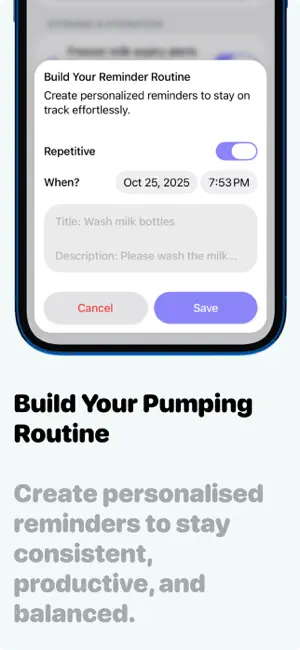 Breast Pump Log & Milk Tracker screenshot 3