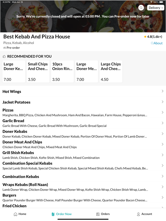 Screenshot #6 pour BestKebabAndPizzaHouseWisbech
