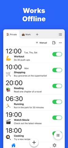 NoticeMemo - Create alerts iPhone screenshot