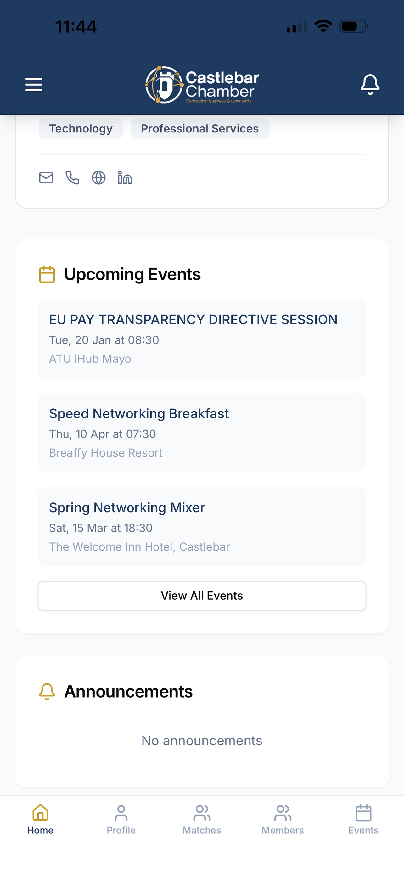 Screenshot 6 of Castlebar Chamber Connect
