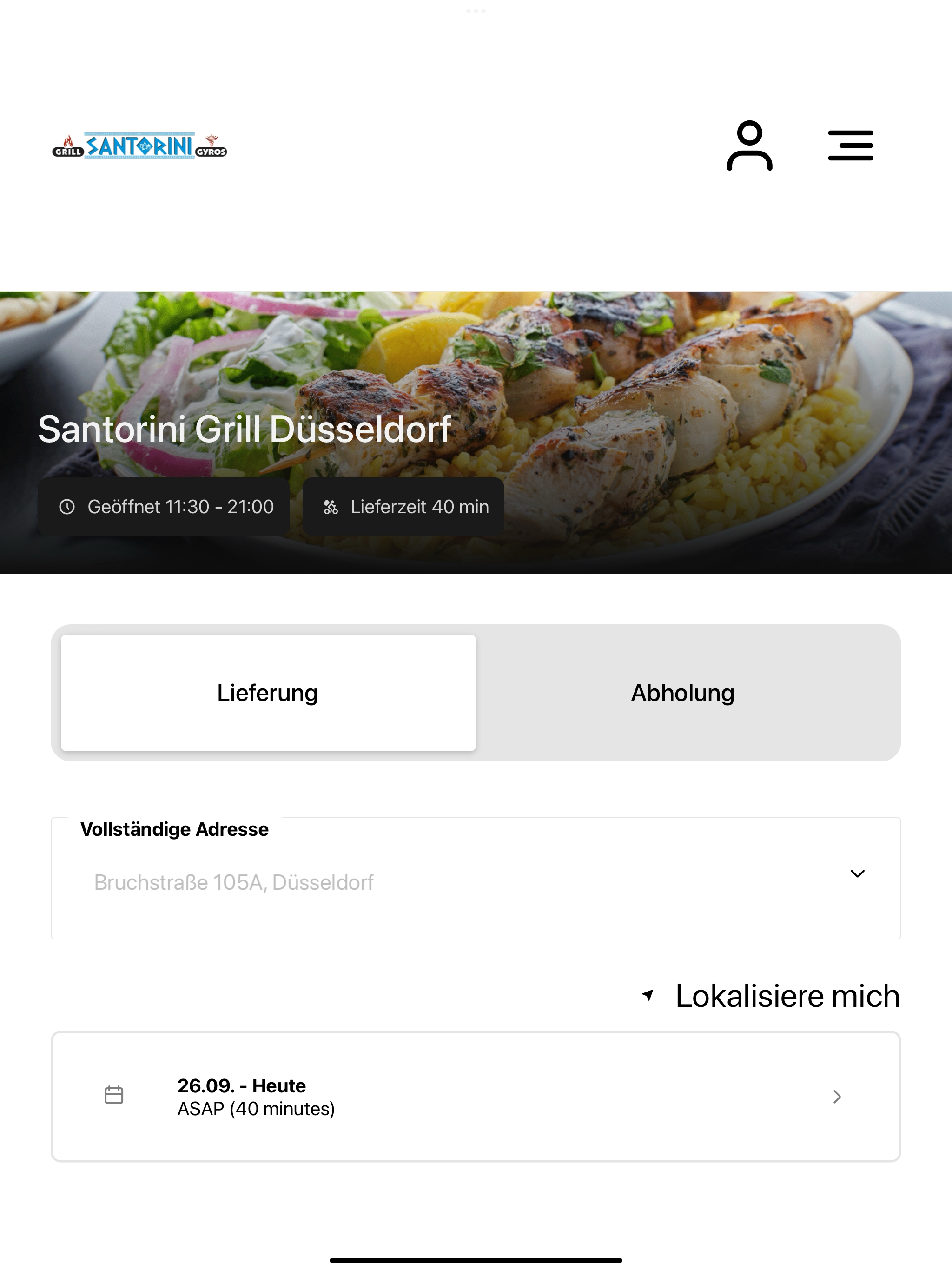 Santorini Grill Düsseldorf screenshot 5