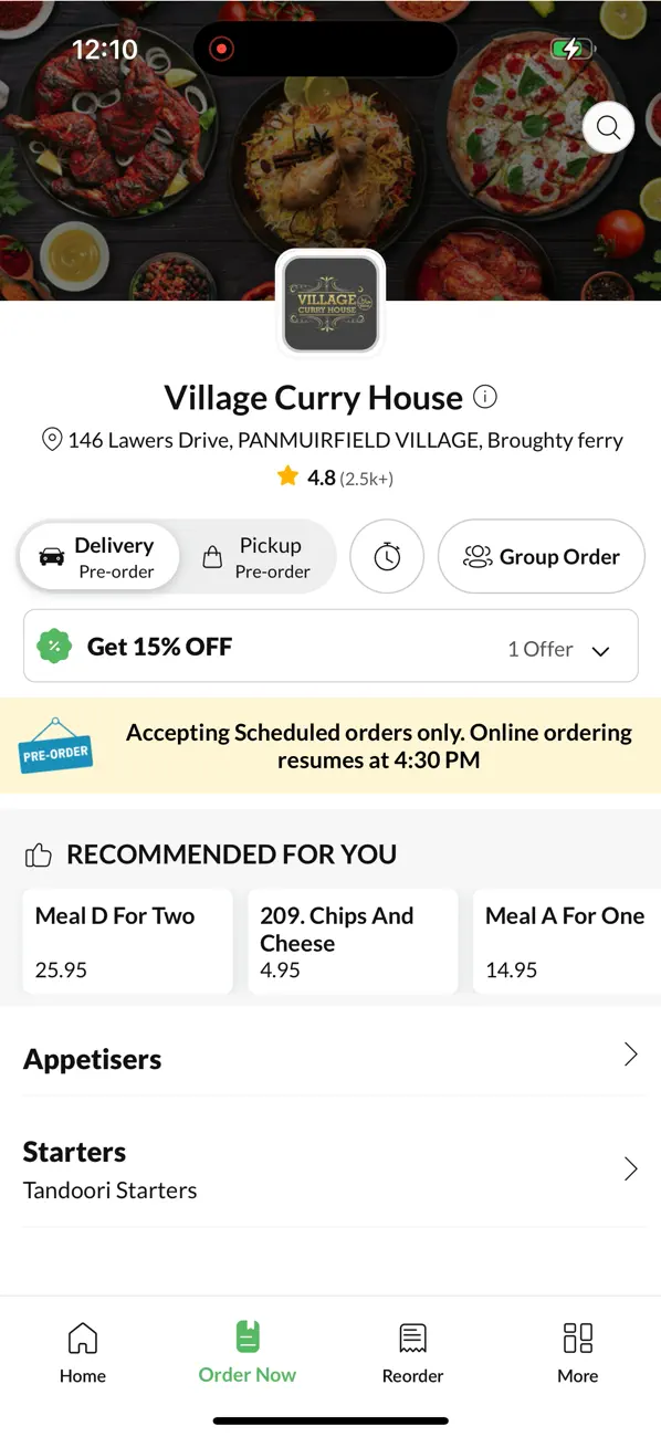 Screenshot #2 pour Village Curry House,
