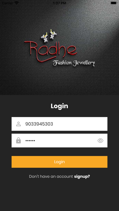 Radhe Fashion Jewellery Screenshot