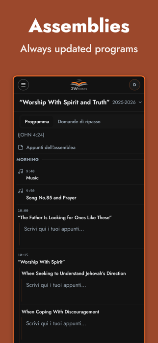 JW Notes - Theocratic Notes Screenshot 4 of 5