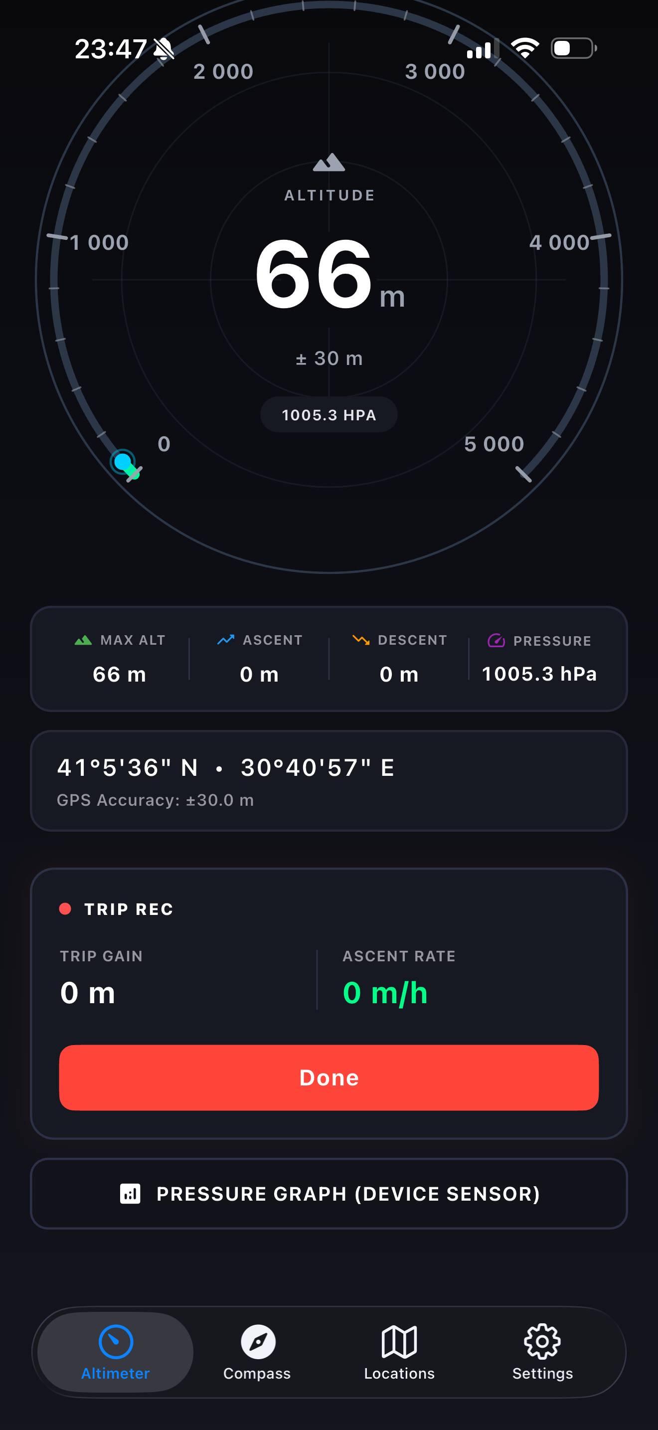 Altimeter: Altitude Tracker screenshot 4