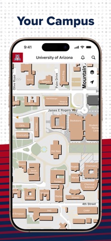 University of Arizona iPhone screenshot