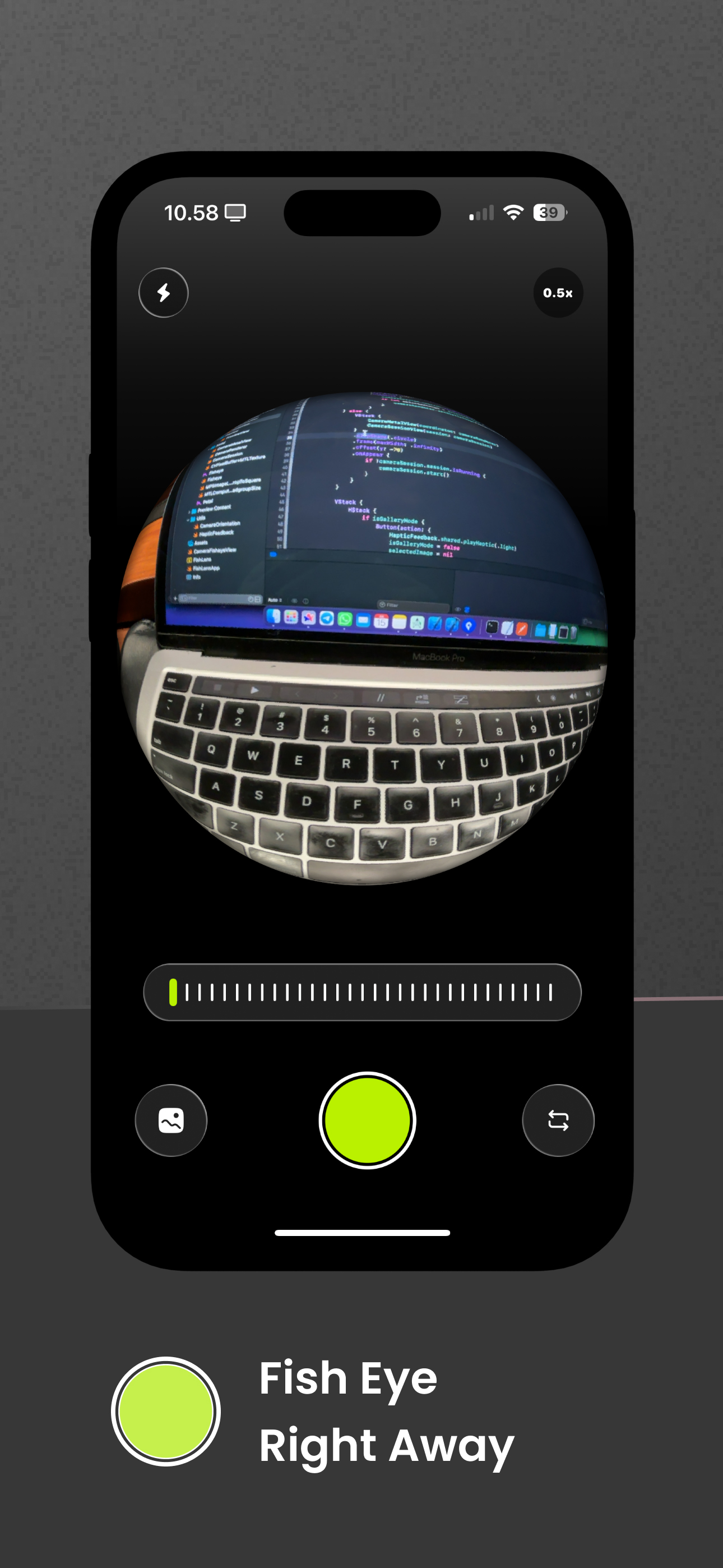 FishLens: A Fish Eye Camera