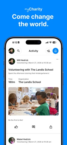 myCharity: Donate & Volunteer screenshot