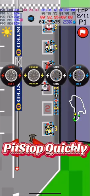 Formula 11 Mini Racing screenshot 2