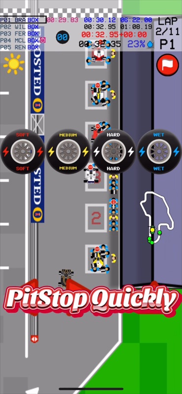 Formula 11 Mini Carreras screenshot 2