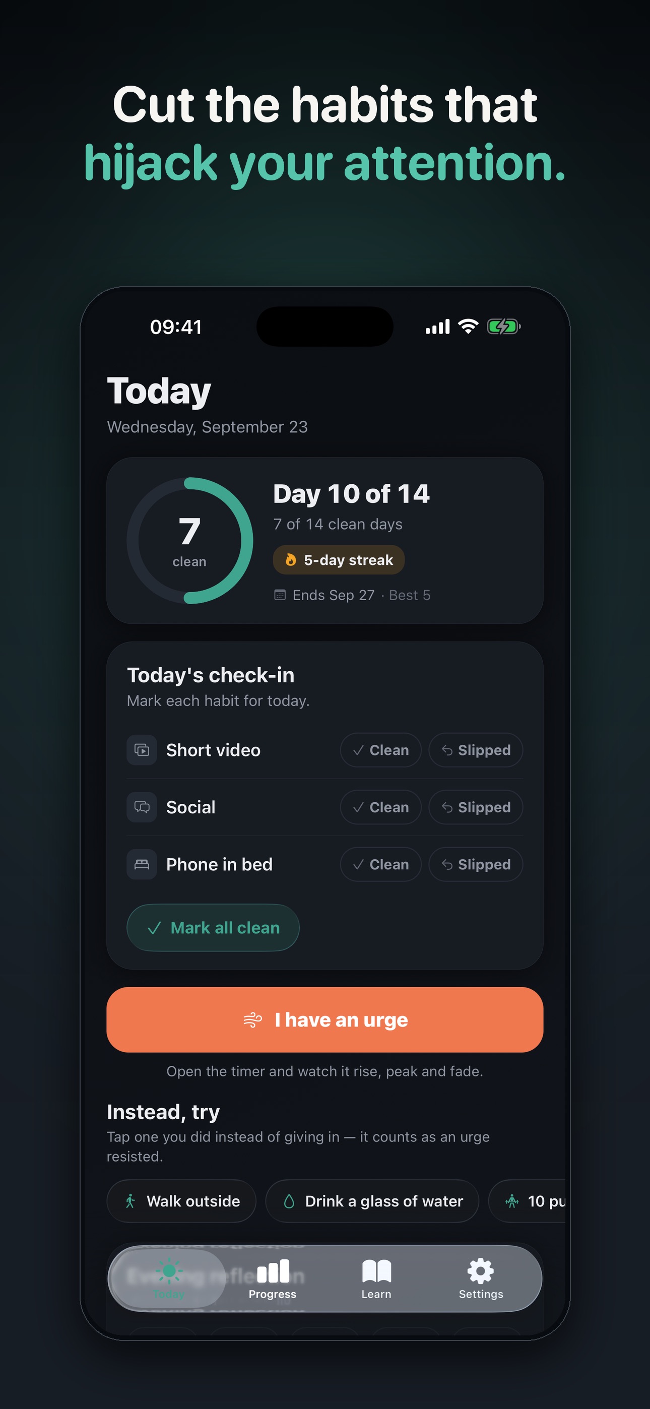 Screenshot 1 of Dopamine Detox: Habit Reset