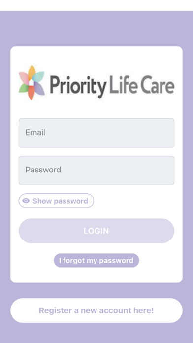 Priority Life Care Screenshot