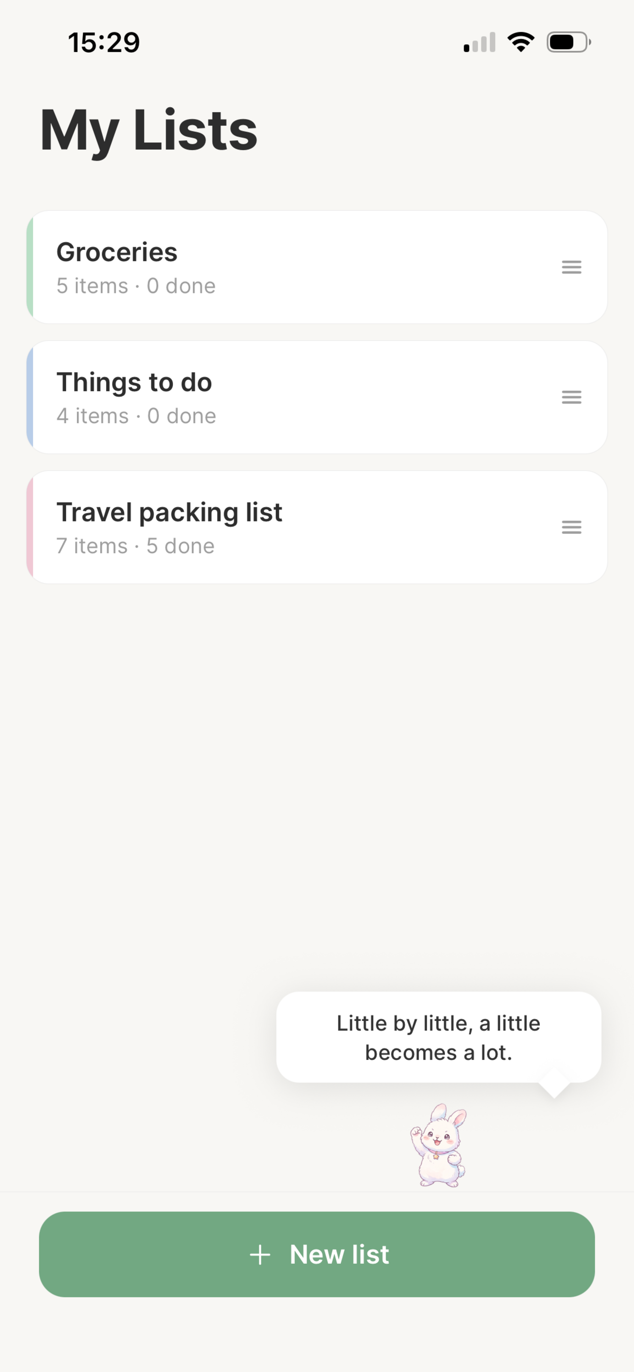Listie - Easy List Maker screenshot 3