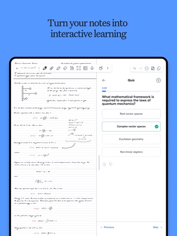 Notability - צילום מסך iPad 4
