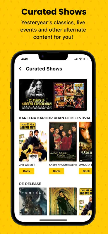 PVR Cinemas - Movie Tickets screenshot 2 of 5
